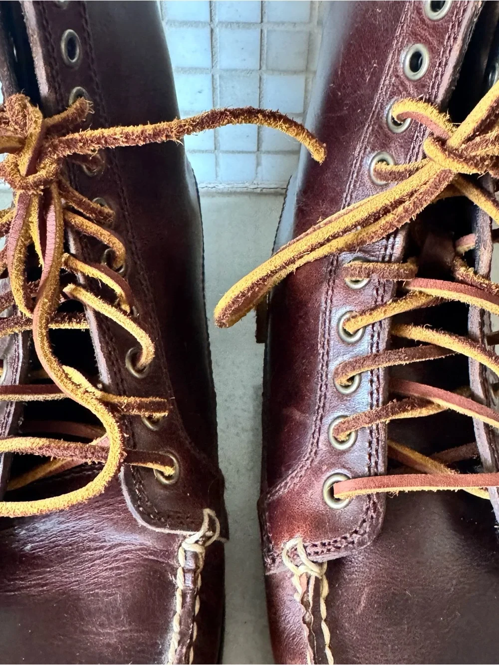 Eastland Vintage Seneca Leather Boots High Laces Women’s 7.5 Dark Brown Preppy